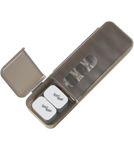 Cutie Organizatoare pentru Cabluri, Flippy, din Plastic, 28 x 9 x 6 cm, Gri