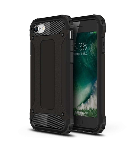 Husa Flippy de protectie pentru Apple iPhone 7/8/SE 2020 Defender Model 1, Negru