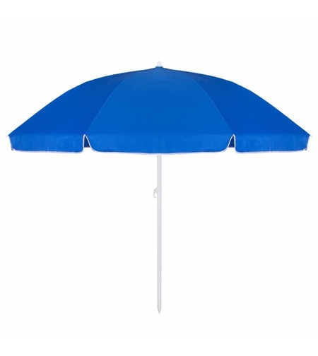 Umbrela de plaja pliabila, Sersimo BU003, 240cm, albastru