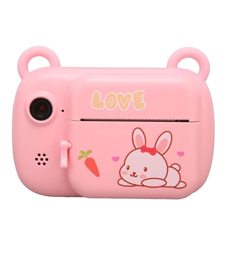 Set Camera Instantanee pentru Copii, Flippy, Camera Selfie, Ecran HD 2.4