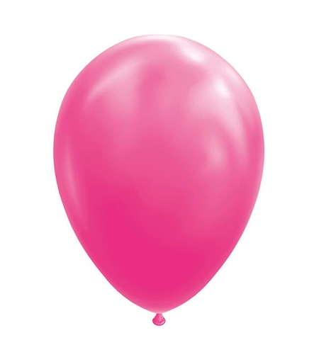 Set 12 Baloane, Flippy, din Latex Standard, 13 cm, Roz