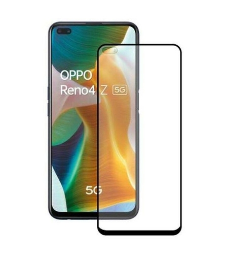 Folie Sticla Securizata Flippy compatibil cu Oppo Reno 4Z 5G, Full Glue Negru