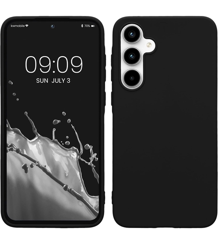 Husa de Protectie Matte TPU, Vafy, pentru Xiaomi Redmi 13C, Protectie Camera, Antisoc, Antizgariere, Antialunecare, Acoperire Completa, Negru