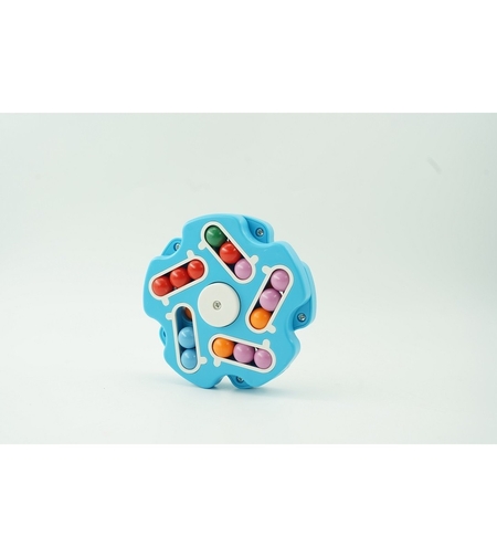 Cub magic interactiv, Magic Bean, jucarie antistres potrivit pentru copii si adulti, Stea, Albastru