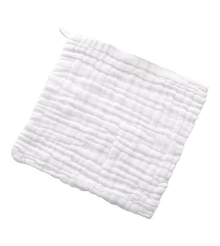 Prosop Absorbant, Flippy, din Bumbac, 6 Straturi, 30 x 30 cm, Alb