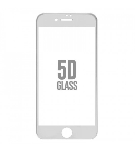 Folie Sticla Apple iPhone 7 4D/5D Alb