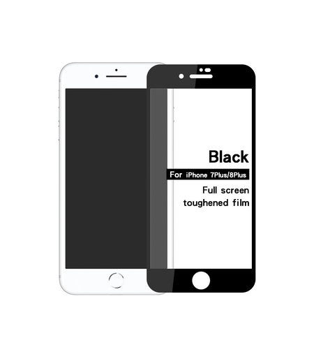 Folie Sticla Flippy® pentru Apple iPhone 7/8 Plus 111D Negru