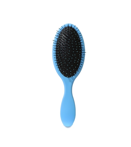 Pieptene cu Perna de Aer pentru Par, Flippy, Plastic ABS+Nylon, 22x7 cm, Albastru