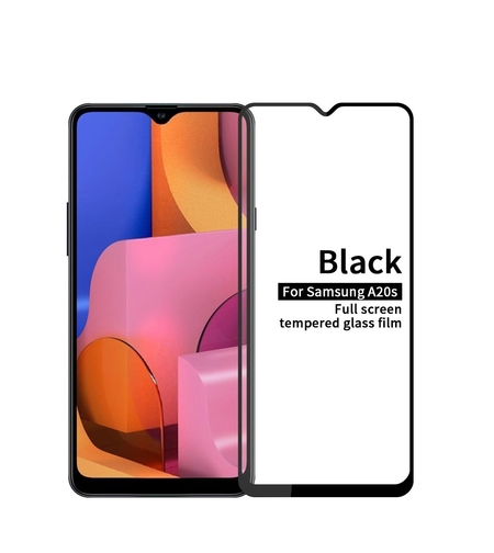 Folie Sticla Flippy® compatibila cu Samsung A20S 111D Negru