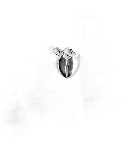Pandantiv din Argint 925 Inima Doua Jumatati, Jolie Silver, 1.1g, 1 cm x 1 cm