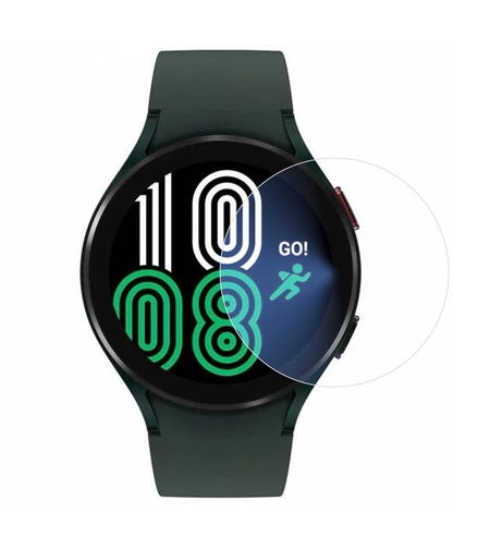 Folie Securizata pentru Samsung Galaxy Watch4 44mm, Vafy, Sticla de Protectie Compatibila cu Samsung Galaxy Watch4 44MM, Sticla Securizata 2.5 D, Transparent