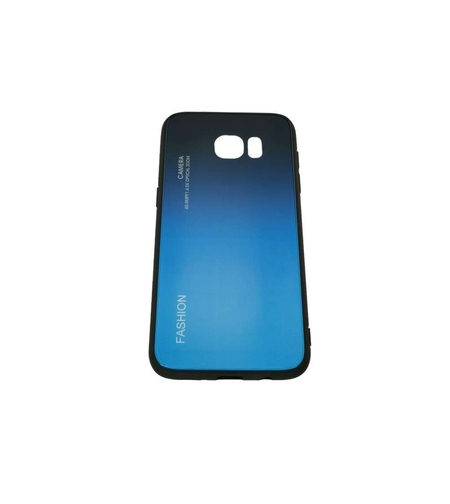 Husa Samsung Galaxy S7 Edge Hybrid Back Degrade, Albastru