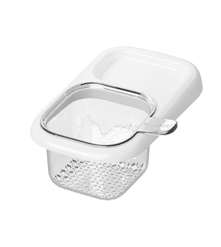 Cos de Scurgere pentru Chiuveta, Vafy, din ABS, cu Maner si Ventuza, Multifunctional, 22 x 13 x 8.5 cm, Alb