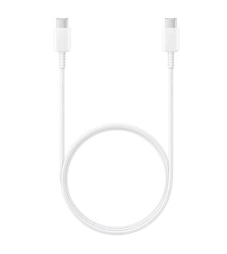 Cablu de date si de incarcare Tip-C, 3 A, 1 metru, Flippy, Alb