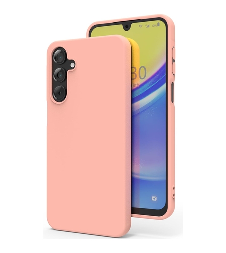 Husa de Protectie Matte TPU, Vafy, pentru Xiaomi Redmi Note 12 5G, Protectie Camera, Antisoc, Antizgariere, Antialunecare, Acoperire Completa, Roz