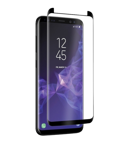 Folie Sticla Securizata Curbata Flippy Full Face, lipici pe toata suprafata, pentru Samsung Galaxy S9 Plus, Negru