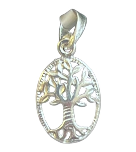 Pandantiv, Jolie Silver, Argint 925, Model Copacul Vietii Rodiat, 22 x 11 mm, 0.9 g