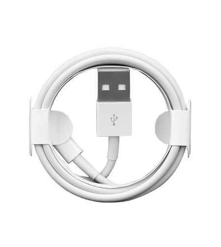 Cablu de Date pentru Telefon, Flippy, port USB-A Compatibil cu iPhone cu porturi de tip Lightning, pentru Incarcare Rapida, Lungime 1.5M, Alb