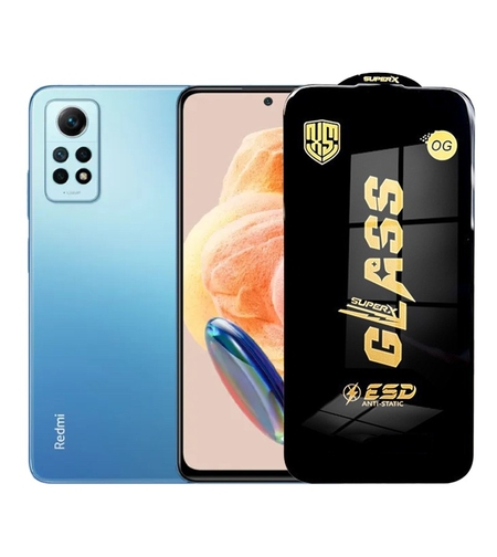 Folie de Protectie pentru Xiaomi Redmi Note 12 Pro, Vafy, Sticla Securizata ESD, Margini Negre, Rezistenta la Zgirieturi, Antistatica, 0.35 mm, Transparenta