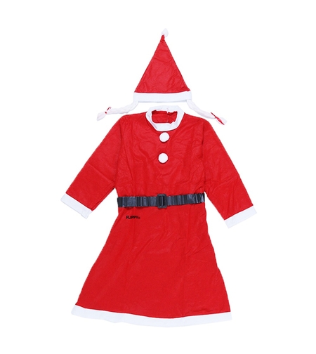 Costum Craciunita Flippy® Femeie, Adult, 3 piese, Polar