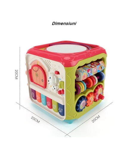 Cub activitati, 6 in 1, Flippy