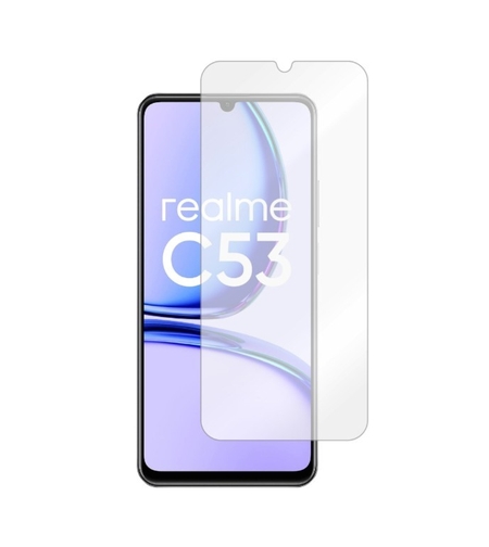 Folie Securizata pentru Realme C53, Vafy, Sticla Securizata 3D, High Definition Ultra Clear 2.5 HD, Margini Arc, 0.3 mm, Anti Zgirieturi, Anti bule, Transparenta