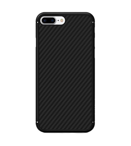 Husa Apple iPhone 8 Plus Nillkin Synthetic Fiber Negru