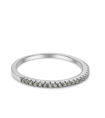 Inel Eternity Argint 925 cu Micro-Pavé de Zirconiu, Jolie Silver, Mărime 54