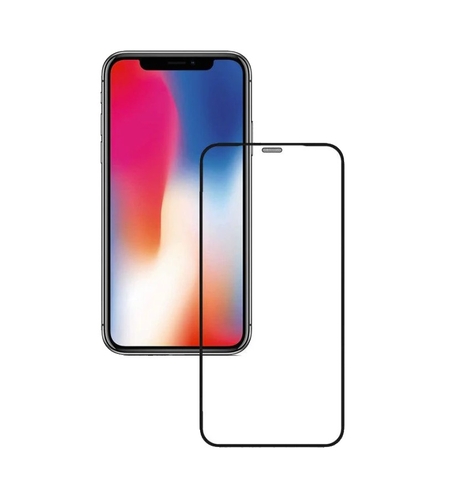 Folie de Protectie, Flippy, pentru iPhone 15 Pro, Tempered Glass, HD, Acoperire Completa, Protectie Anti-Praf pentru Difuzor, Margini Negre, Transparent