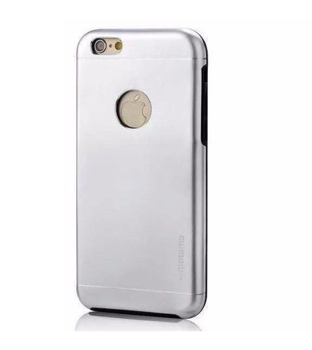 Husa Apple iPhone 7 Motomo V2 Argintiu