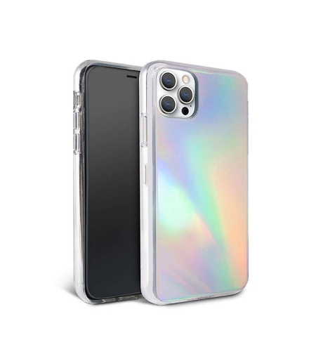Husa protectie Vafy compatibila cu Apple iPhone 12/12 Pro Laser Gradient Case Cameleon