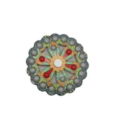 Jucarie antistres simple dimple fidget toy spinner cu 24 buline, Multicolor, model 3