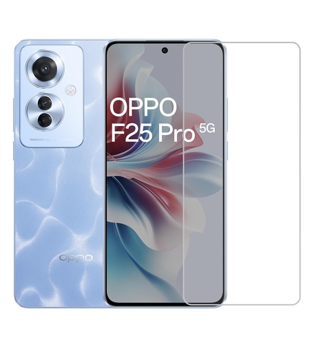 Folie Securizata pentru Oppo F25 Pro, Vafy, Sticla Securizata 3D, High Definition Ultra Clear 2.5 HD, Margini Arc, 0.3 mm, Anti Zgirieturi, Anti bule, TransparentaFolie de Sticla Transparenta, 3D Compatibila cu Oppo F25 Pro