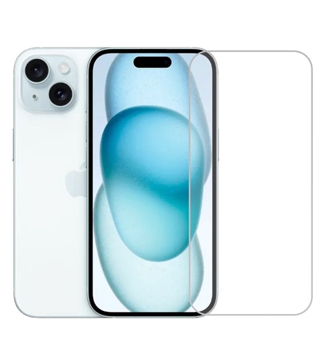 Folie de Protectie pentru Apple iPhone 15, Vafy, Sticla Securizata 3D, High Definition pentru Ecran complet, Anti Zgirieturi, Anti bule, Transparenta