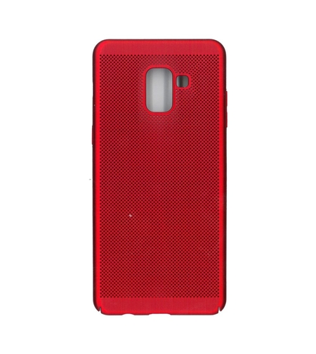 Husa Samsung Galaxy A8 2018 Ultra Slim cu aerisire Rosu