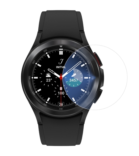 Folie Securizata pentru Samsung Galaxy Watch4 Classic 42mm, Vafy, Sticla de Protectie Compatibila cu Samsung Galaxy Watch4 Classic42MM, Sticla Securizata 2.5 D, Transparent