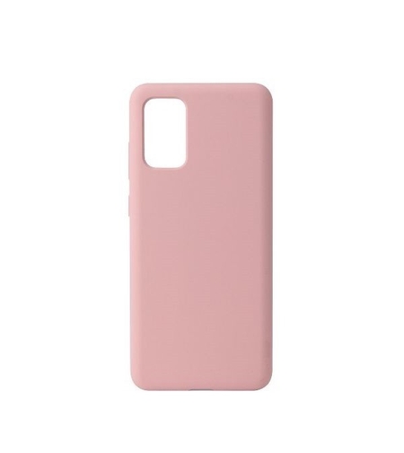 Husa protectie Vafy compatibila cu Samsung Galaxy S21 Ultra Liquid Silicone Case Roz