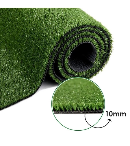 Covor Iarba Artificiala, Tip Gazon, Verde, 10 mm, 10 mp, 200×500 cm