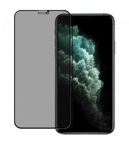 Folie de Sticla Securizata pentru Apple iPhone 15 Pro Max, Flippy, Privacy 30°, Vizibilitate HD, Protectie Completa 9D, Anti-Amprenta, Protectie Confidentialitate, Negru