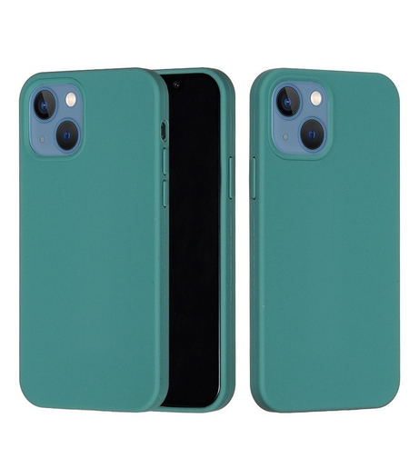Husa protectie Vafy compatibila cu Samsung Galaxy A02S Liquid Silicone Case Verde