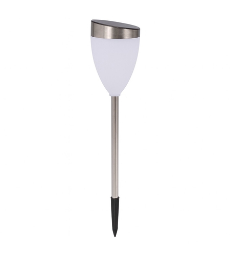 Lampa Solara pentru Gradina, Flippy, Set 2 buc, Tip LED, Model Lalea Tulip Light, Timp de Functionare 6-8 h, Inaltime 62 cm, Rezistenta la Apa, Alb
