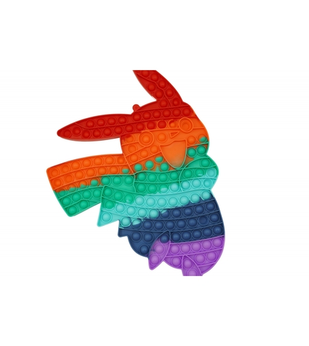 Jucarie antistres din silicon Flippy, Pop it Now and Flip It ,Pikachu ,Multicolor