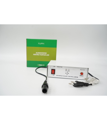 Alimentator pentru futun luminos, rezista pana la 100m, Vafy, 8 jocuri de lumini, negru