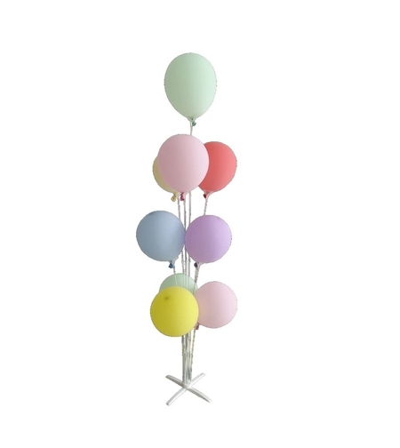 Suport pentru Baloane, Flippy, cu Patru Straturi, pentru 9 Baloane, 80 cm, Transparent
