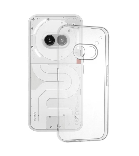 Husa de Protectie, Vafy, pentru Nothing Phone 2a, TPU Protect Plus, cu Dust Plug, Transparent