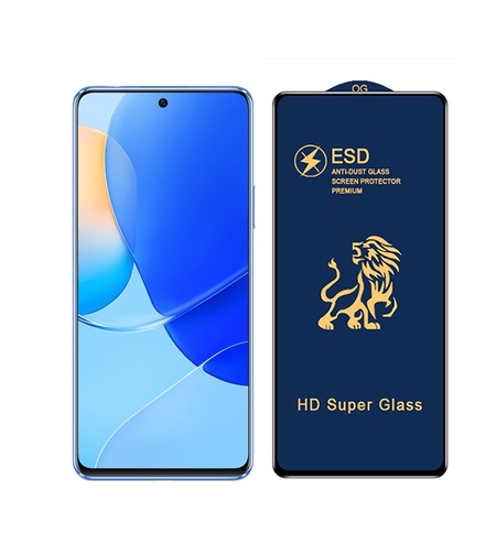 Folie ecran Flippy pentru Huawei NOVA 9 SE, Sticla ESD Premium, Lion HD Super Glass, Anti-static, Negru