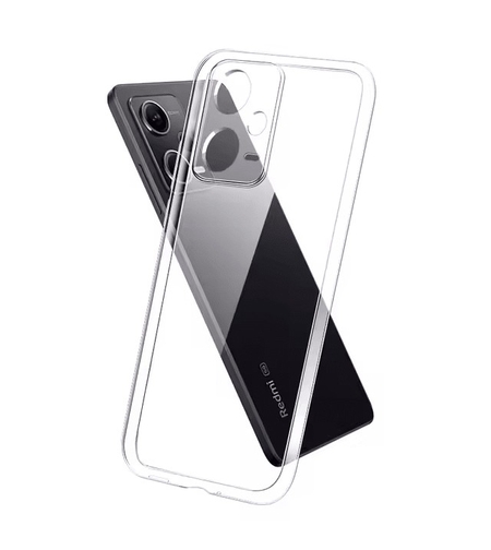 Husă de Protecție, Vafy, Compatibilă cu Xiaomi Redmi Note 12 Pro 5G, TPU, Transparent
