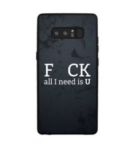 Husa Samsung Note 8 Multicolor Mesaj Fcuk