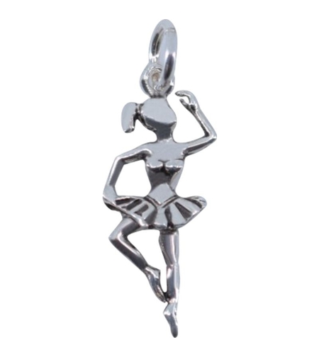 Pandantiv, Jolie Silver, Argint 925, Model Balerina, 27 x 10 mm, 1 g