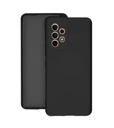 Husa protectie Vafy pentru Samsung A53 5G Liquid Silicone Negru